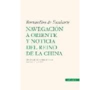 Navegacion A Oriente Y Noticia Del Reino De La China