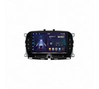 Navegación de Video del Automóvil para FIAT 500 2016-2019 Cámara Trasera - HD Pantalla Carplay Mirror Link - Portátil Radio Coche Bluetooth con, 4 Nuclear 2G+32G