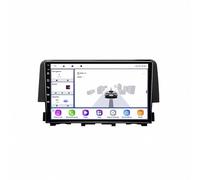 Navegación de Video del Automóvil para Honda Civic 10th 10gen 2015-2021 Mirror Link, Incell Touchscreen Radio Coche con Bluetooth Radio USB/Eq Comandos Al, 8 Nuclear 6G+128G