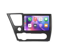Navegación de Video del Automóvil para Honda Civic US LHD 2013-2017 A-Pple Carplay & Android Auto, Autoradio Portátil Car Play con Pantalla Táctil, GPS, 4 Nuclear 2G+32G