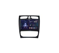 Navegación de Video del Automóvil para Mercedes Benz C Class 2002-2005 A-Pple Carplay & Android Auto, Autoradio Portátil Car Play con Pantalla Táctil, GPS, 4 Nuclear 1G+32G