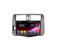 Navegación de Video del Automóvil para Toyota Land Cruiser Prado 150 2010-2013 HD Pantalla Táctil+Llamadas Manos Libres Bluetooth+WiFi, Navegador GPS/Mandos Volantes, 8 Nuclear 4G+64G