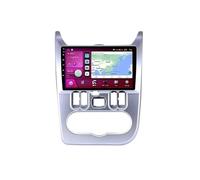 Navegación GPS para Coche Radio para Coche CarPlay para Renault para Logan 2009-2015 con GPS, Reproductor Multimedia de vídeo y Pantalla(TL7 4G 64G)