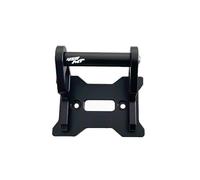 Navegación GPS Soporte Teléfono Móvil con GPS Y Navegación Motocicleta para CFMOTO 450MT 2025 De Aluminio CNC Extensión Barra Transversal Montaje Soporte para teléfono(Negro 1,12mm)