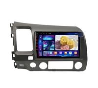 Navegación para Coches Radio estéreo para Coche con CarPlay para Honda para Civic 8 (2005-2012), Reproductor Multimedia y navegación(A2 2G 32G MF CP AHD)