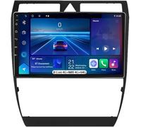 Navegación para Coches Radio estéreo para Coche para A6 C5 1997-2004 con Carplay inalámbrico, Android Auto Mirror Link(8 Core 4g+WiFi 4g+64g)