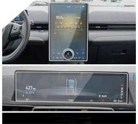 Navegación Protection Film Película Protectora Película Protectora Pantalla Para Ford Para Mustang Para Mach-E 2021 2022, Protector Vidrio Templado Para Tablero LCD Y GPS Navegación HD(2 pieces Sets)