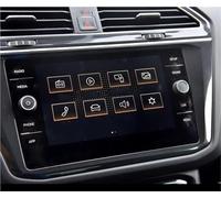 Navegación Protection Film Película Protectora Protector Pantalla Táctil LCD Para Coche 8 Pulgadas, Película Protectora Vidrio Templado 9H Para VW Para Golf 7 Para GTI Para GTE Para GTD(226x133x242mm)