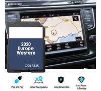 Navegación RNS310 para VW Sharan/Touran/Tiguan/Polo/Passat/Caddy, Actualización de Tarjeta SD para Europa Occidental i2013335, Navegación Satelital FX V12, Envío Gratuito RNS 310 WEST