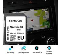 Navegación satinada para Suzuki Vitara/Swift/S-Cross/Ignis mapas de coche tarjeta SD Europa 2023 última tarjeta GPS con película antivaho gratis for Suzuki 2023
