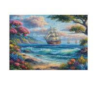 Navegación Velero Puzzle 300 Piezas Impossible Creativo el Barco marítimo Rompecabezas 3D Obra De Arte para Toda La Familia Juguete Educativo Decoración 300 PCS