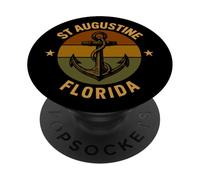 Navegación Vintage en la Ciudad Antigua | St Augustine Florida PopSockets PopGrip Adhesivo