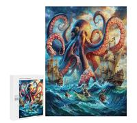 Navegación y velero Puzzles 500 Piezas Obra De Arte 3D Familiar el Barco de mar Rompecabezas Colorido para Adultos Y Niños A 12 Años DIY Moderno Aliviar Estrés 500 PCS