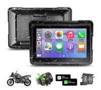 Navegador de motocicleta con pantalla táctil de 7 pulgadas para BMW nativo | Coche inalámbrico CarPlay y Android, IP67 resistente al agua, Bluetooth dual, navegación GPS, WiFi 5G, asistente de voz