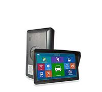 Navegador GPS, 7" HD Coche GPS Navegación 8G RAM 128-256MB FM Bluetooth Avin Mapa de Europa Sat Nav Camión Navegadores(128MB-4Gbluetooth)