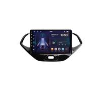 Navegador GPS Coche para Ford Figo 2015-2018 Traffic, Mapas del Mundo, Avisos de Restricciones, Actualizaciones Rápidas Vía Wi-Fi, Señales Visuales, 4 Nuclear 4G+64G