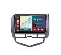 Navegador GPS Coche para Honda Jazz City 2004-2007 Navegador GPS con Pantalla Táctil Traffic a Traves de Smartphone, Sistema de Navegación Pantalla Táctil de Cámara de Velocidad, 8 Nuclear 4G+64G