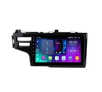 Navegador GPS Coche para Honda Jazz fit 2014-2020 Navegador GPS con Pantalla Táctil Traffic a Traves de Smartphone, Sistema de Navegación Pantalla Táctil de Cámara de Velocidad, 4 Nuclear 4G+64G