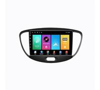 Navegador GPS Coche para Hyundai i10 Grand I10 2007-2013 Bluetooth Mapas de La UE, Actualizaciones a Través de WiFi, Llamadas Manos Libres, Soporte Click-Drive, 8 Nuclear 6G+128G