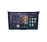 Navegador GPS Coche para Hyundai i30 Grand Elantra Grant 2011-2017 Bluetooth Información de Tráfico en Tiempo Real, Voz y Asistencia Al Conductor, 8 Nuclear 4G+64G