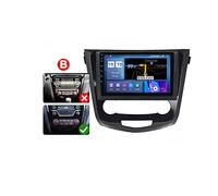 Navegador GPS con Pantalla táctil y WiFi 5G para Nissan X-Trail T32 Qashqai J11 (2013-2020), 9", Compatible con CarPlay, Android Auto inalámbrico, Bluetooth 5.0, Am/FM, DSP, RDS, Controles e