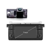 Navegador GPS de 7 pulgadas compatible con CarPlay y Android+cámara de estacionamiento de visión trasera compatible con BMW E46 316i 318d 320d 320i 323i 325i 325xi 328i Touring Limousine Cabriolet