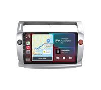 Navegador GPS para Camión para Citroen C4 2 B7 2004-2009 Navegador GPS con Pantalla Táctil Mapas de La UE, Compatible con Búsqueda de Código Postal y, 8 Nuclear 6G+128G