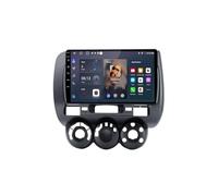 Navegador GPS para Camión para Honda Jazz 1 Fit 2002-2007 Traffic a Traves de Smartphone, Sistema de Navegación GPS, Pantalla Táctil de Cámara de Velocidad, 4 Nuclear 2G+32G