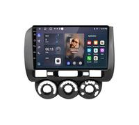 Navegador GPS para Camión para Honda Jazz 1 GD 2001-2008 Traffic a Traves de Smartphone, Sistema de Navegación GPS, Pantalla Táctil de Cámara de Velocidad, 4 Nuclear 4G+64G