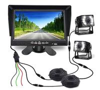 Navegador GPS para Coche, Cámara de Respaldo de Camiones for Ahd Visión Trasera Impermeable de la visión Impermeable de la visión Nocturna Resistente for Camiones/Remolque/Pickups/RV para Coche,