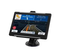 Navegador GPS para Coche, GPS Navegación for el automóvil 7 Pulgadas Guía de Voz Sat Navigator 256 8G Último Mapa con la sombrilla para Coche, camión, Autocaravana