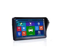 Navegador GPS para coche, Hd Coche GPS Navegación 8G128MB 800 * 480 Pantalla táctil de resolución Bluetooth Avin Mapa de Europa Navegador de camiones Para coche, camión, autocaravana(8G128MBSunshadeBT