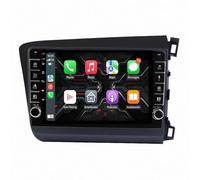 Navegador GPS para Honda Civic RHD 2012-2016 Navegador GPS Pantalla Táctil con Mapas de Europa del Reino Unido, Soporte de Navegación por Satélite, 8 Nuclear 8G+256G