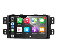 Navegador GPS Radio de Coche 2 DIN para BMW 5 E39 E53 X5 M5 1999-2006 HD Pantalla Táctil+Llamadas Manos Libres Bluetooth+WiFi, Mandos Volantes, 8 Nuclear 6G+128G