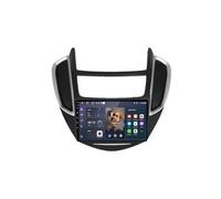 Navegador GPS Radio de Coche 2 DIN para Chevrolet Tracker 3 Trax 2013-2015 HD Pantalla Táctil+Llamadas Manos Libres Bluetooth+WiFi, Mandos Volantes, 4 Nuclear 1G+16G