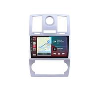 Navegador GPS Radio de Coche 2 DIN para Chrysler Aspen 300C 2004-2008 Autoradio Touchscreen Display Bluetooth Llamadas Manos Libres, Mirror Link, Navegación GPS, 4 Nuclear 4G+64G