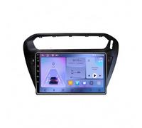 Navegador GPS Radio de Coche 2 DIN para Citroen Elysee 2013-2018 Autoradio Touchscreen Display Bluetooth Llamadas Manos Libres, Mirror Link, Navegación, 8 Nuclear 6G+128G
