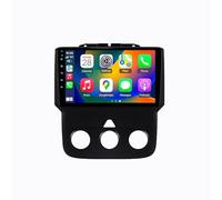 Navegador GPS Radio de Coche 2 DIN para Dodge RAM 1500 2500 2013-2019 HD Pantalla Táctil+Llamadas Manos Libres WiFi, Navegador GPS/Mandos Volantes, 8 Nuclear 8G+256G