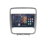 Navegador GPS Radio de Coche 2 DIN para Honda Stream 2001-2004 Enlace Espejo, Navegación, Siri, Aux, Bluetooth, Airplay, Lectura de Vídeo, Navegación, 8 Nuclear 8G+256G