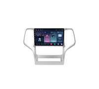 Navegador GPS Radio de Coche 2 DIN para Jeep Grand Cherokee WK2 2010-2013 Pantalla de Coche con Carplay y Android Auto Inalámbricos, Bluetooth, Mirror Link, 8 Nuclear 6G+128G