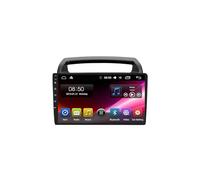 Navegador GPS Radio de Coche 2 DIN para KIA Carnival All-in-One VQ 2006-2014 HD Pantalla Táctil+Llamadas Manos Libres Bluetooth+WiFi, Navegador GPS/Mandos Volantes, 8 Nuclear 6G+128G