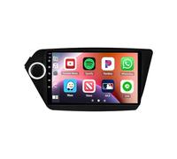 Navegador GPS Radio de Coche 2 DIN para Kia Rio 3 K2 2011-2015 HD Pantalla Táctil+Llamadas Manos Libres Bluetooth+WiFi, Mandos Volantes, 4 Nuclear 4G+64G