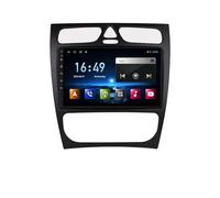 Navegador GPS Radio de Coche 2 DIN para Mercedes-Benz A W168 C W203 G W463 HD Pantalla Tactil Radio Reproductor Reproductor de Internet, Bluetooth, WiFi, 8 Nuclear 8G+256G