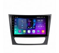 Navegador GPS Radio de Coche 2 DIN para Mercedes Benz E-Class W211 2002-2010 HD Pantalla Tactil Radio Reproductor Reproductor de Internet, Bluetooth, WiFi, 8 Nuclear 6G+128G