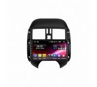 Navegador GPS Radio de Coche 2 DIN para Nissan Sunny Versa C17 2012-2014 Enlace Espejo, Navegación, Siri, Aux, Bluetooth, Airplay, Lectura de Vídeo, Navegación, 8 Nuclear 4G+64G