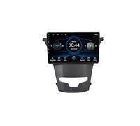Navegador GPS Radio de Coche 2 DIN para SangYong Korando 3 Actyon 2 2013-2017 HD Pantalla Táctil+Llamadas Manos Libres WiFi, Navegador GPS/Mandos Volantes, 4 Nuclear 1G+16G