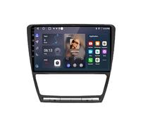 Navegador GPS Radio de Coche 2 DIN para Skoda Octavia 2 A5 2008-2013 Soporta Bluetooth, Control Volante, USB, Mirror-Link, GPS Radio FM, 4 Nuclear 1G+16G