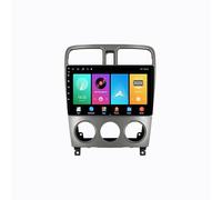 Navegador GPS Radio de Coche 2 DIN para Subaru Forester 2004-2007 HD Pantalla Táctil+Llamadas Manos Libres Bluetooth+WiFi, Navegador GPS/Volantes, 8 Nuclear 4G+64G