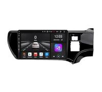 Navegador GPS Radio de Coche 2 DIN para Toyota Aqua Prius C 2012-2014 Autoradio Touchscreen Display Bluetooth Llamadas Manos Libres, Mirror Link, Navegación, 8 Nuclear 4G+64G