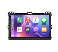Navegador GPS Radio de Coche 2 DIN para Toyota Prado120 2004-2009 HD Pantalla Táctil+Llamadas Manos Libres Bluetooth+WiFi, Navegador GPS/Mandos Volantes, 4 Nuclear 2G+32G